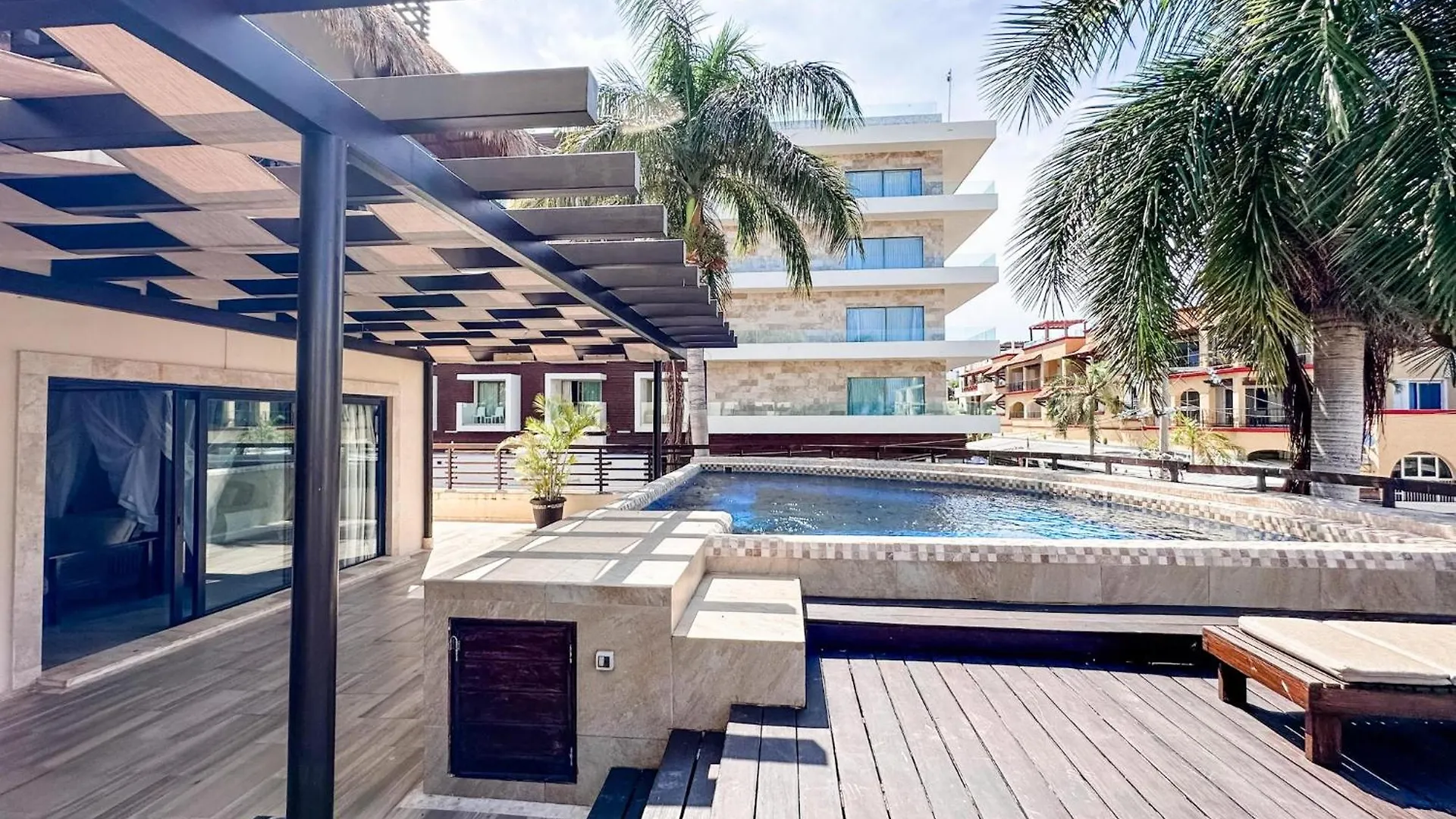 דירות פלאייה דל כרמן Atb33 Amazing With Enormous Terrace & Privatepool