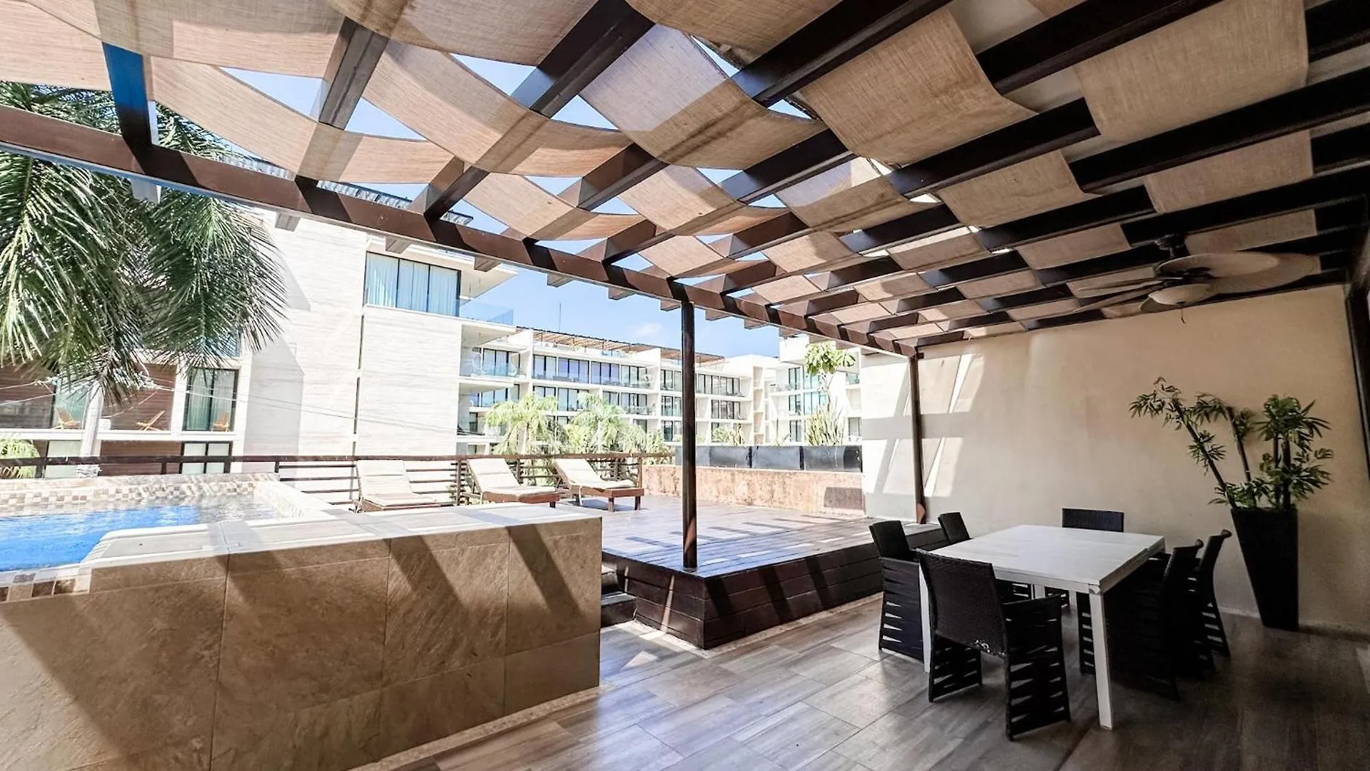 شقة Atb33 Amazing With Enormous Terrace & Privatepool بلايا ديل كارمن المكسيك