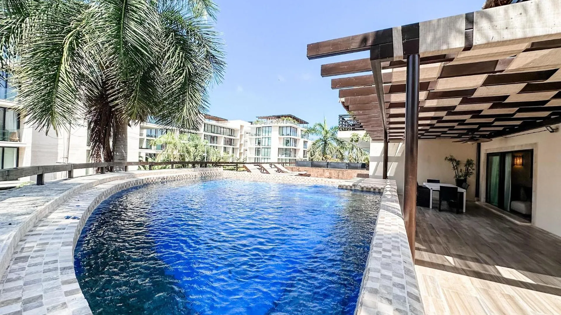 Atb33 Amazing With Enormous Terrace & Privatepool Apartment Playa del Carmen Mexico