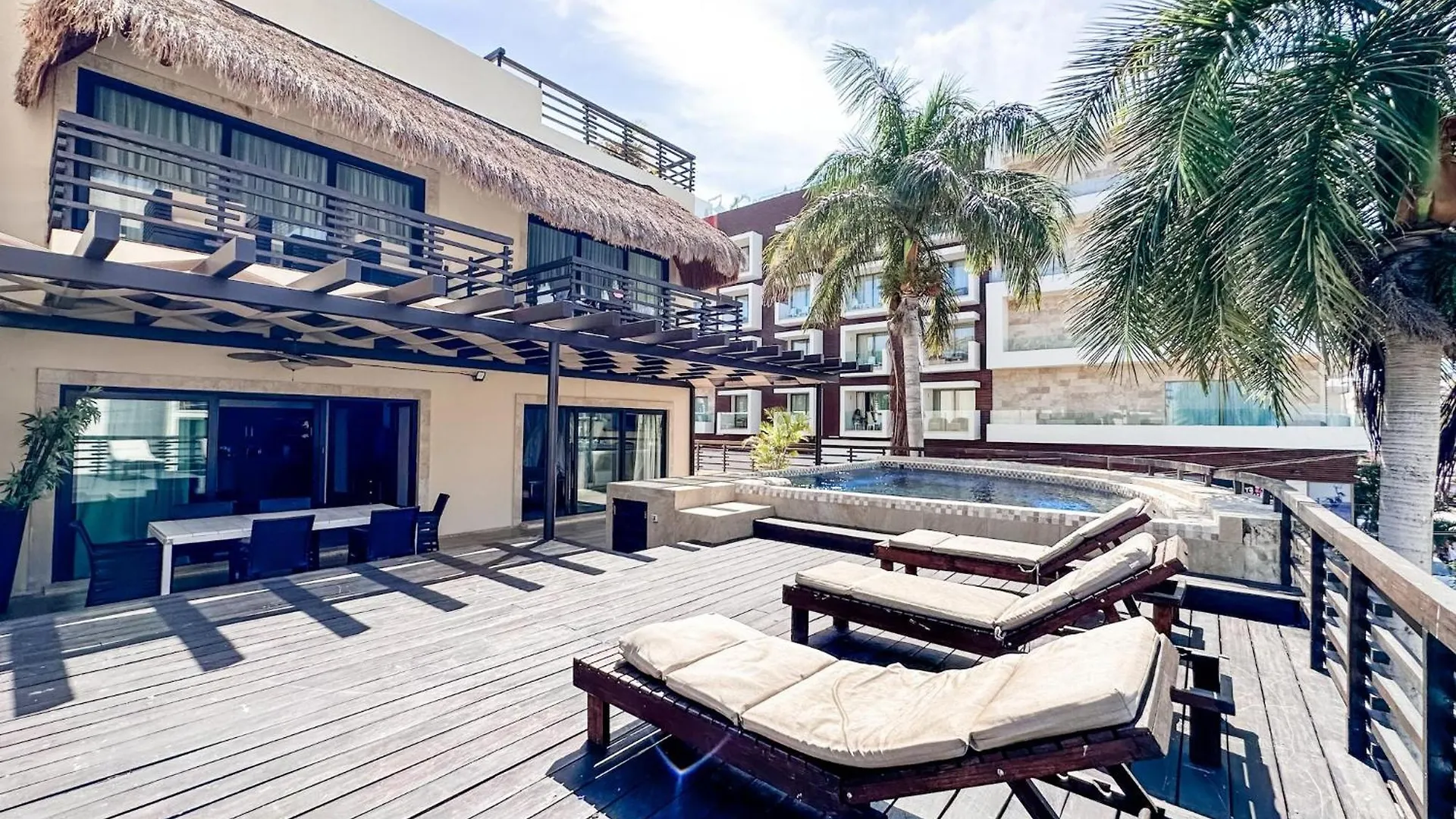 Atb33 Amazing With Enormous Terrace & Privatepool Apartment Playa del Carmen